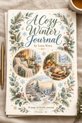 A Cozy Winter Journal — Printable PDF by Lena Wren